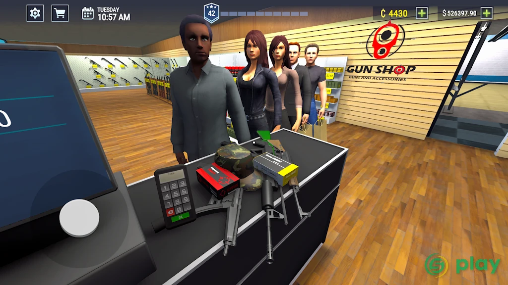 Gun Shop Simulator 3D Shooting — скриншот 2