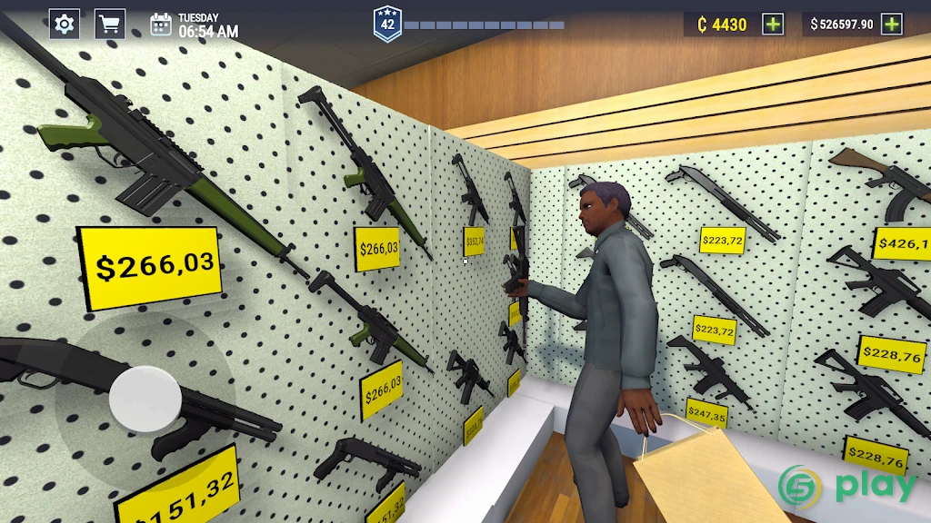 Gun Shop Simulator 3D Shooting — скриншот 3