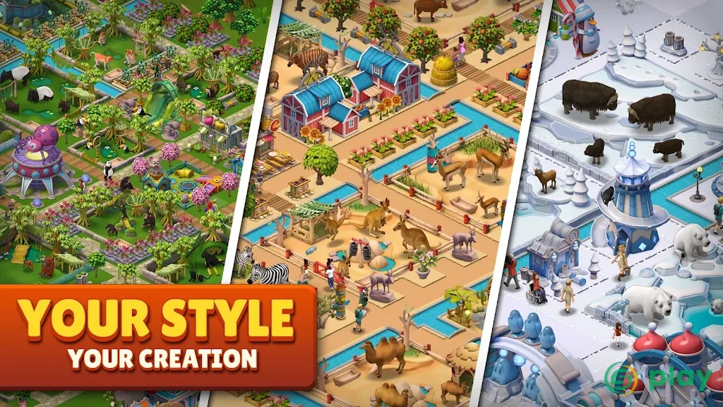 Zoo Life: Animal Park Game — скриншот 7