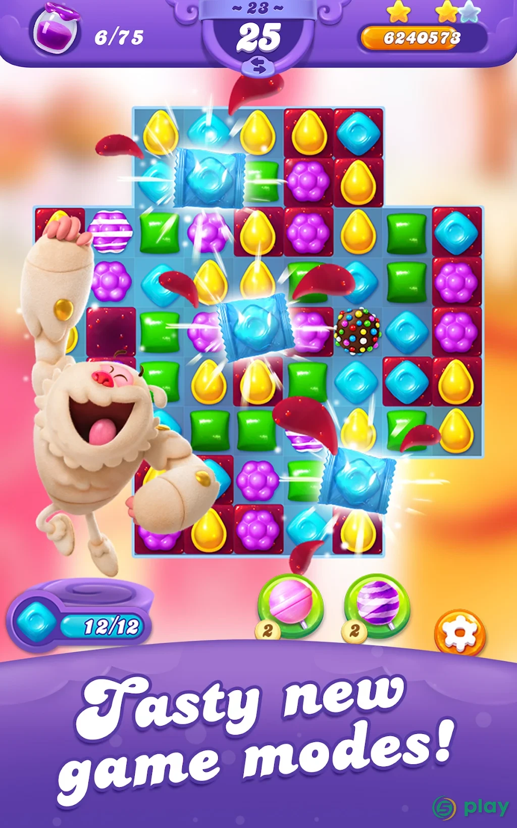 Candy Crush Friends Saga — скриншот 1