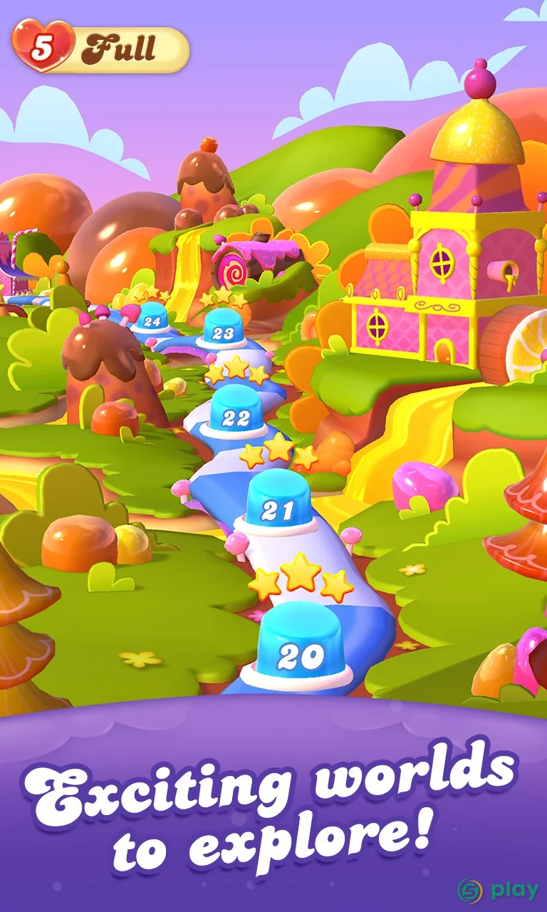 Candy Crush Friends Saga — скриншот 5