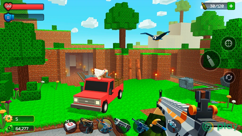 Pixel Combat: Zombies Strike — скриншот 7