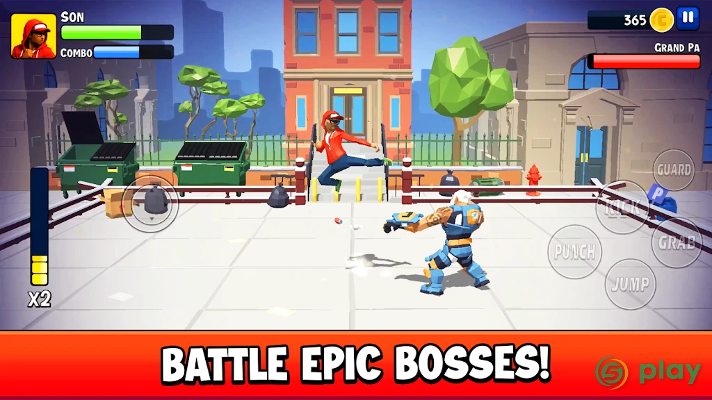 City Fighter vs Street Gang — скриншот 1