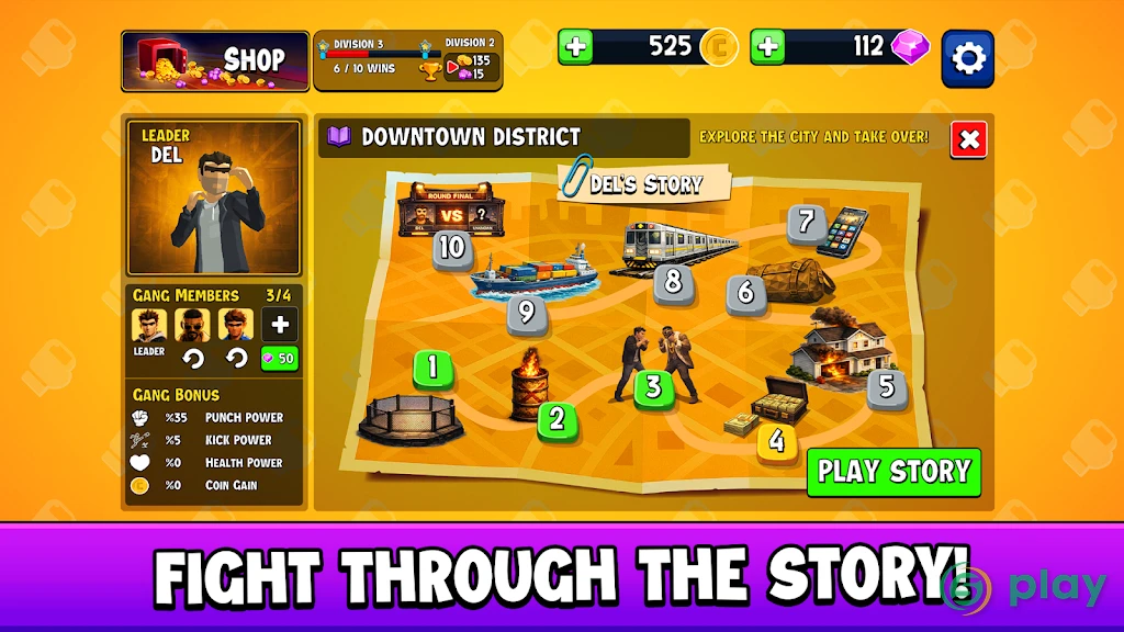 City Fighter vs Street Gang — скриншот 4