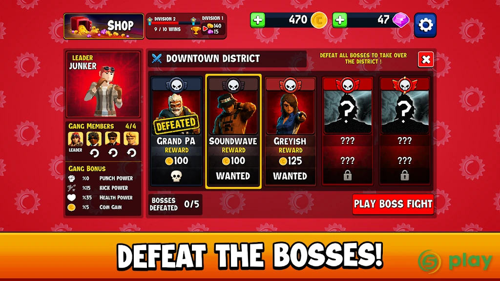 City Fighter vs Street Gang — скриншот 6