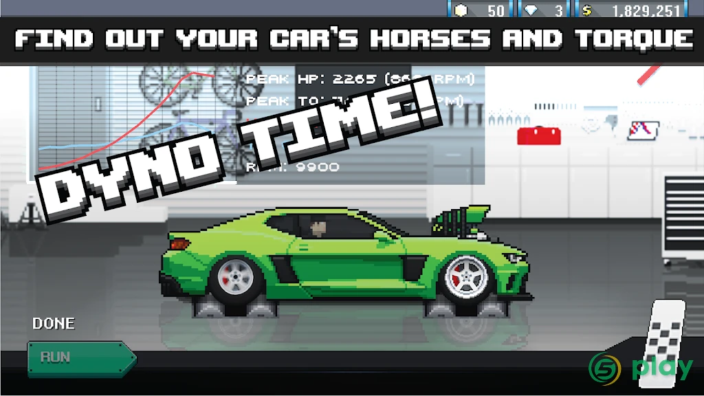 Pixel Car Racer — скриншот 3