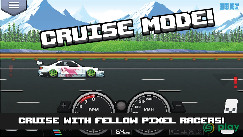 Pixel Car Racer — скриншот 4