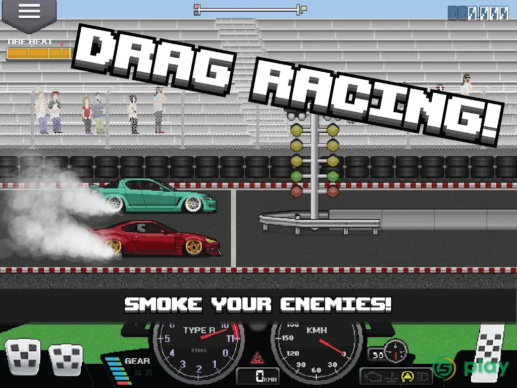 Pixel Car Racer — скриншот 8