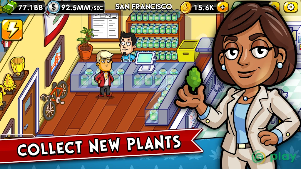 Weed Inc: Idle Tycoon — скриншот 1