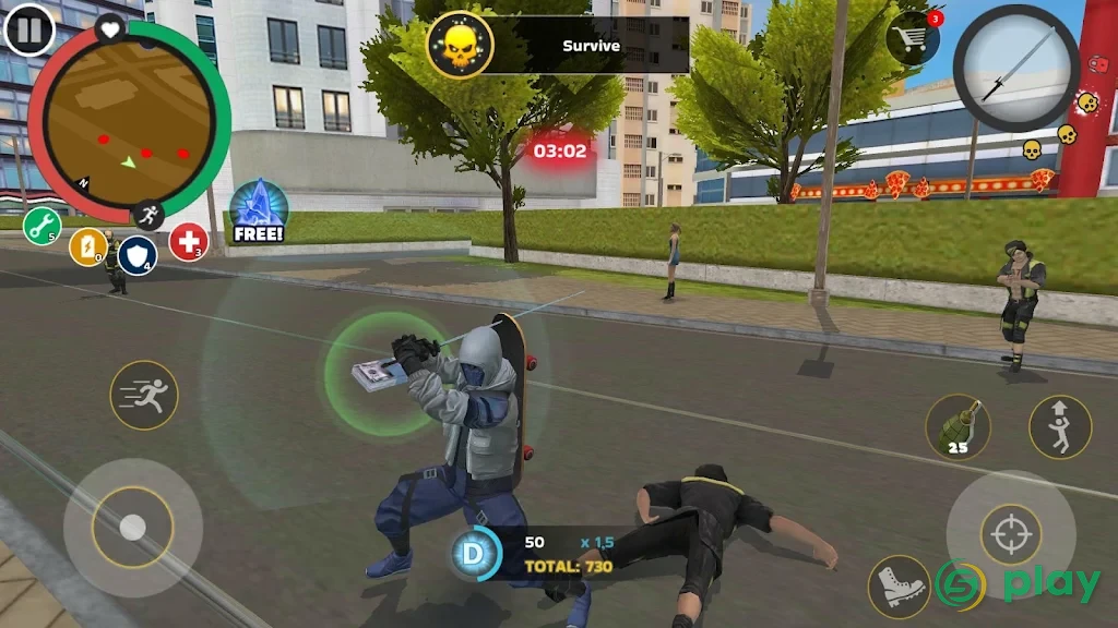 Rope Hero: Mafia City Wars — скриншот 1