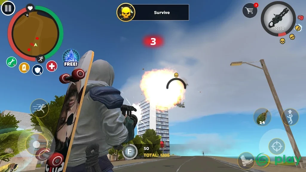 Rope Hero: Mafia City Wars — скриншот 2
