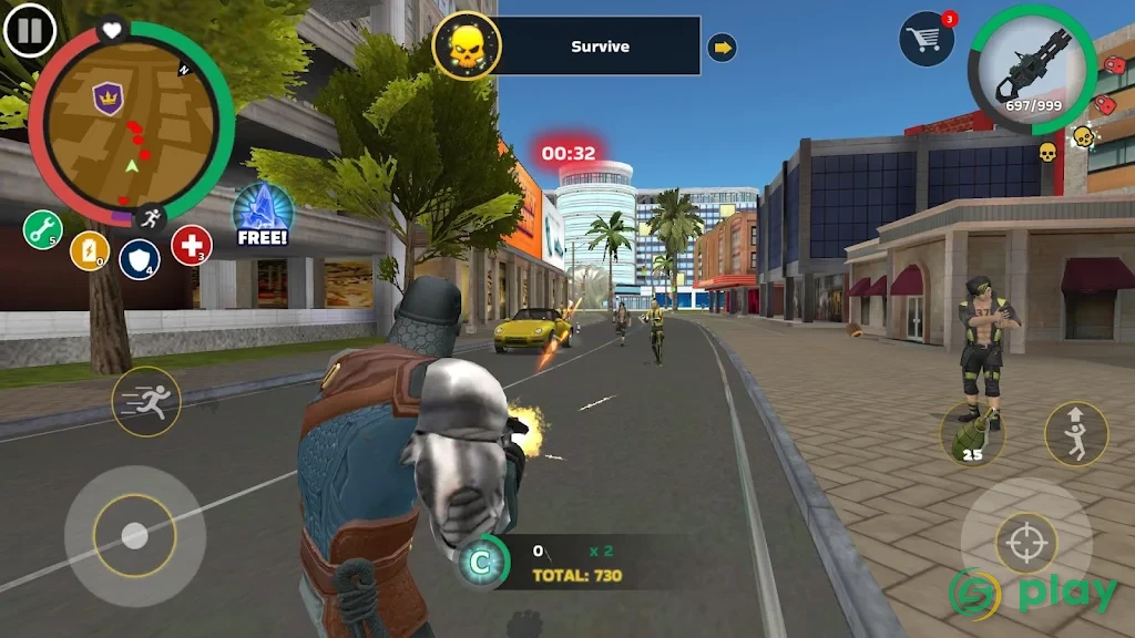 Rope Hero: Mafia City Wars — скриншот 9