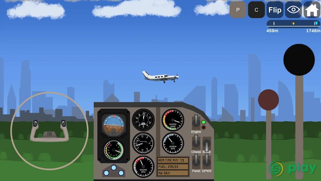 Flight Build Sandbox Simulator — скриншот 1