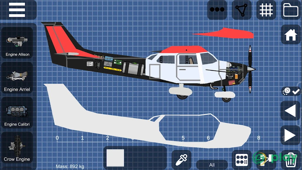Flight Build Sandbox Simulator — скриншот 3
