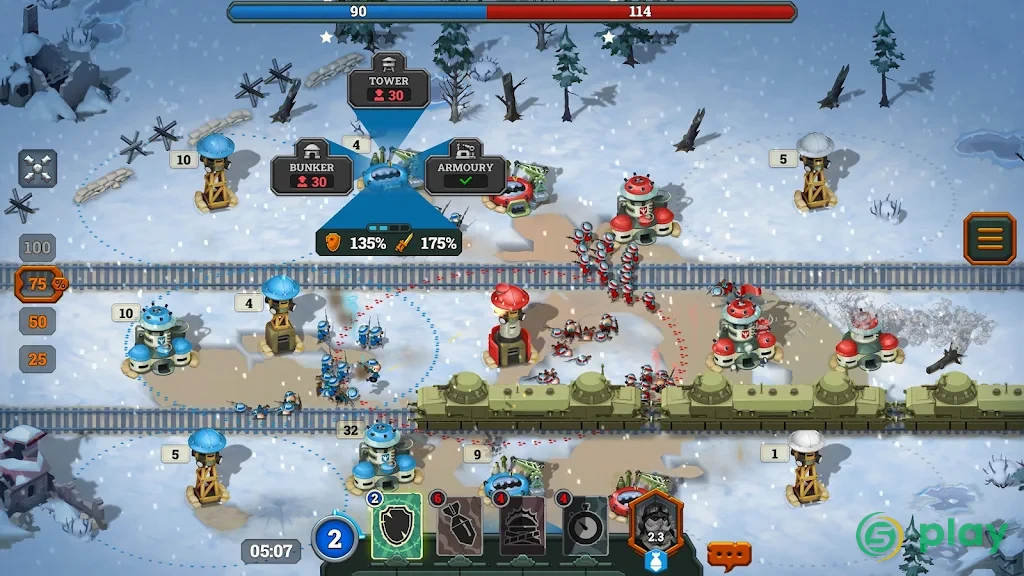 Bunker Wars: WW1 RTS — скриншот 3