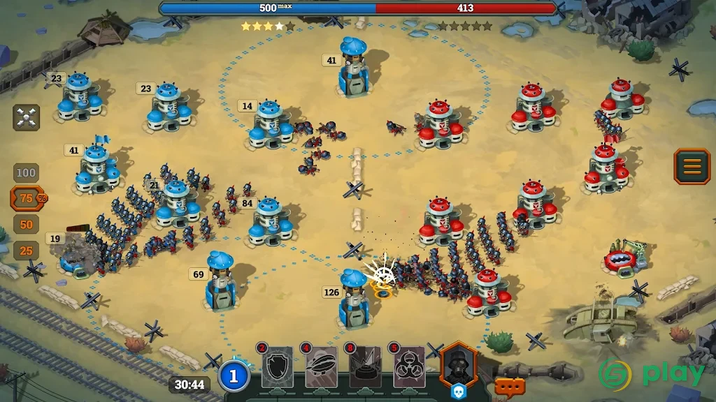 Bunker Wars: WW1 RTS — скриншот 7