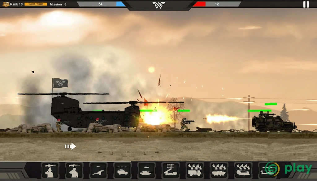 Warzone Commander — скриншот 10