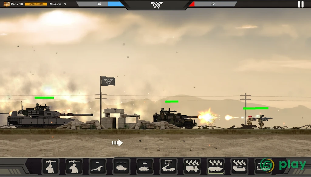 Warzone Commander — скриншот 3