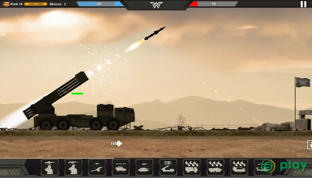 Warzone Commander — скриншот 4