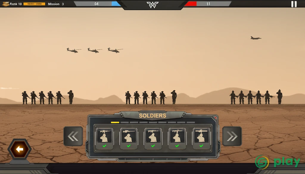 Warzone Commander — скриншот 5