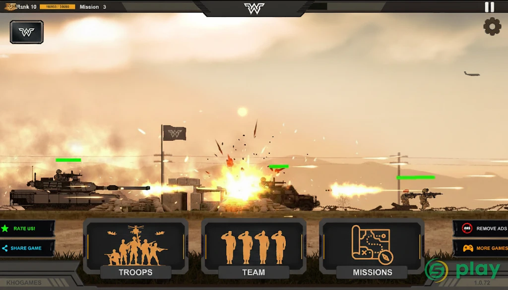 Warzone Commander — скриншот 8