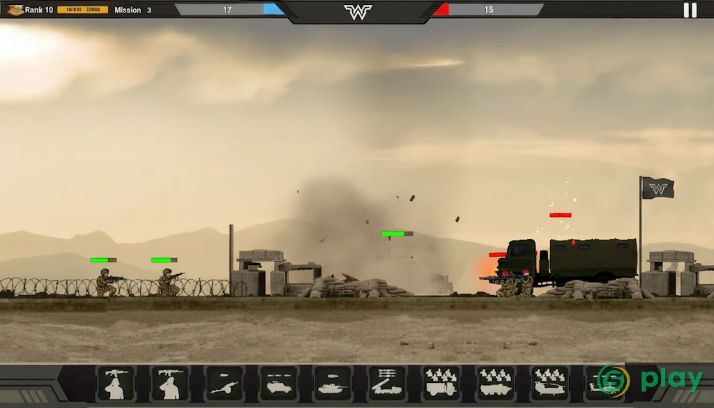 Warzone Commander — скриншот 9