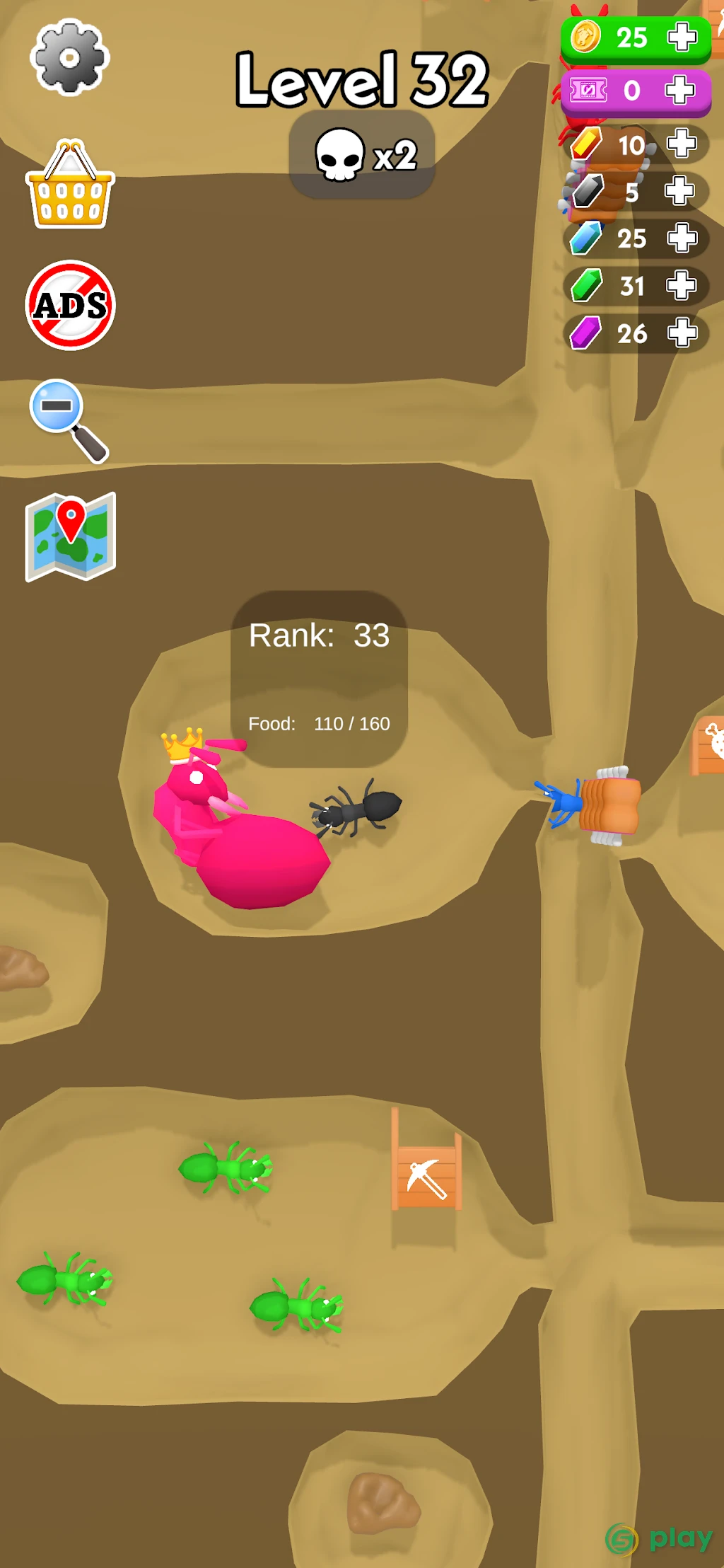 Empire of Ants - Idle Game — скриншот 6