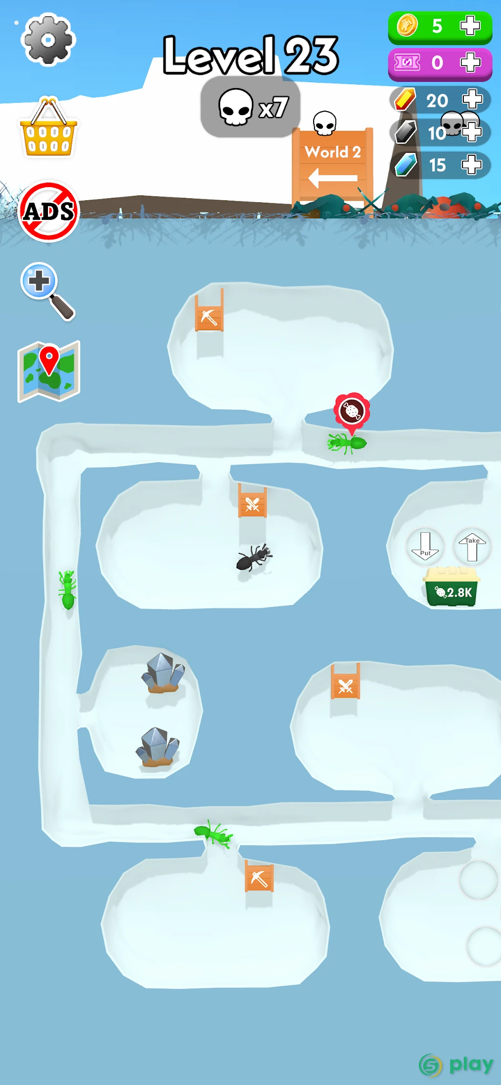 Empire of Ants - Idle Game — скриншот 7