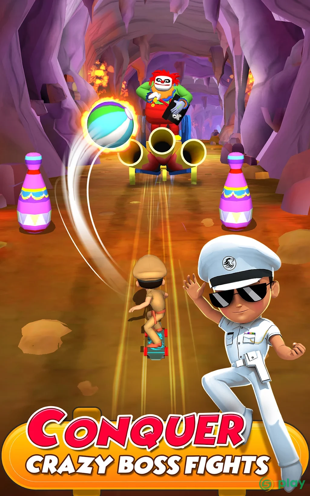 Little Singham Super Skater — скриншот 12