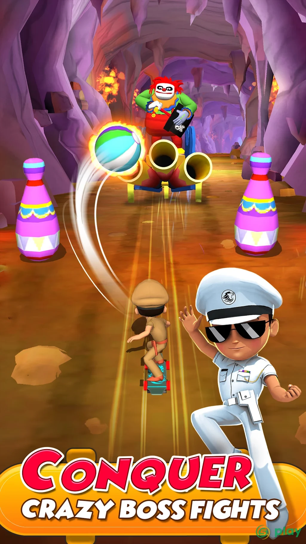 Little Singham Super Skater — скриншот 5