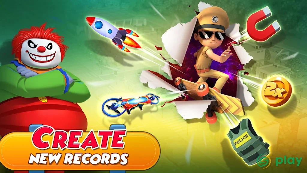 Little Singham Super Skater — скриншот 7