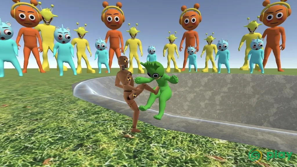 Ragdoll Sandbox 3D — скриншот 1