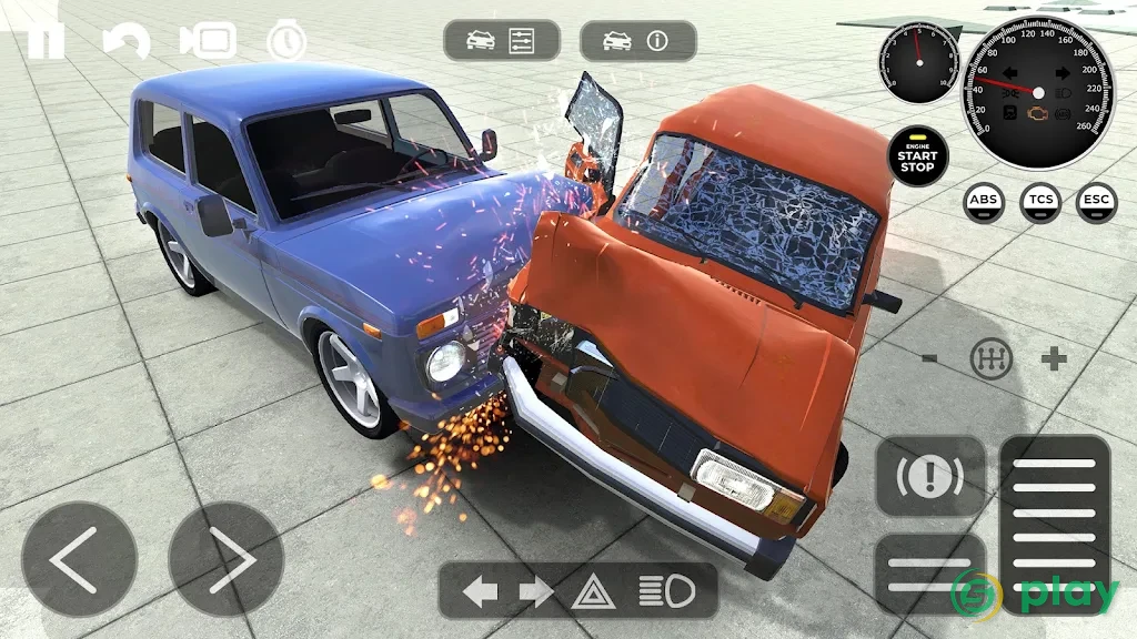 Beam Drive Crashes Original 3D — скриншот 1