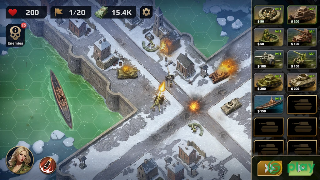WWII Defense: Supremacy — скриншот 3