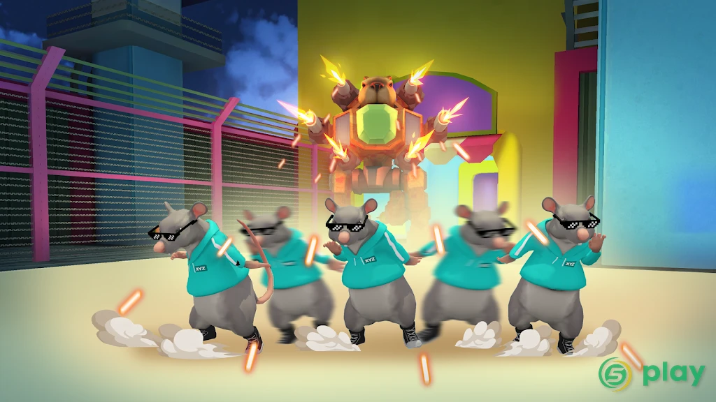Obby Escape: Prison Rat Dance — скриншот 6