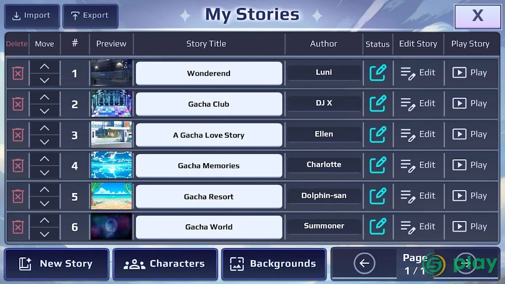 Gacha Story - VN Creator — скриншот 2
