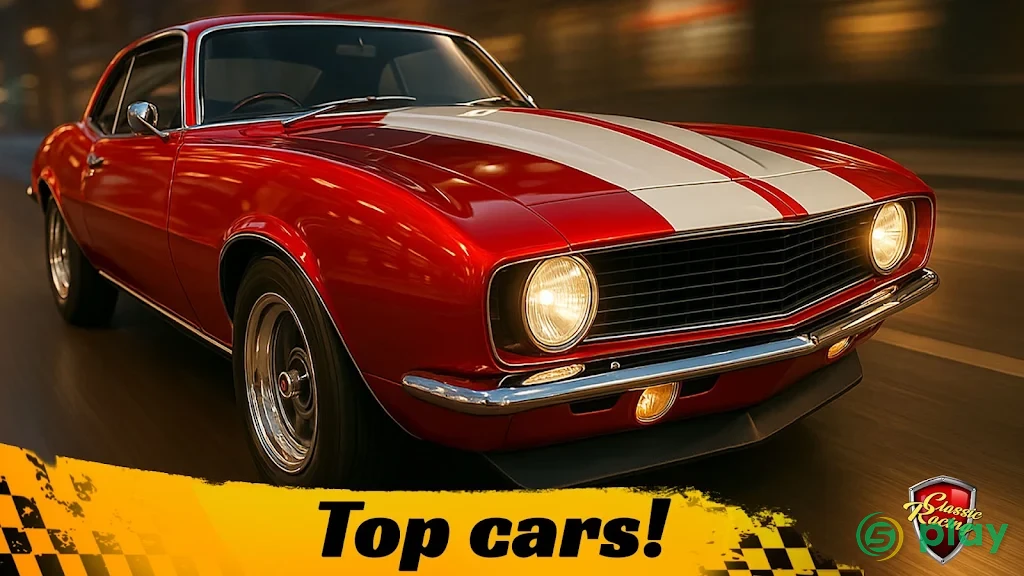 Classic Drag Racing Car Game — скриншот 1