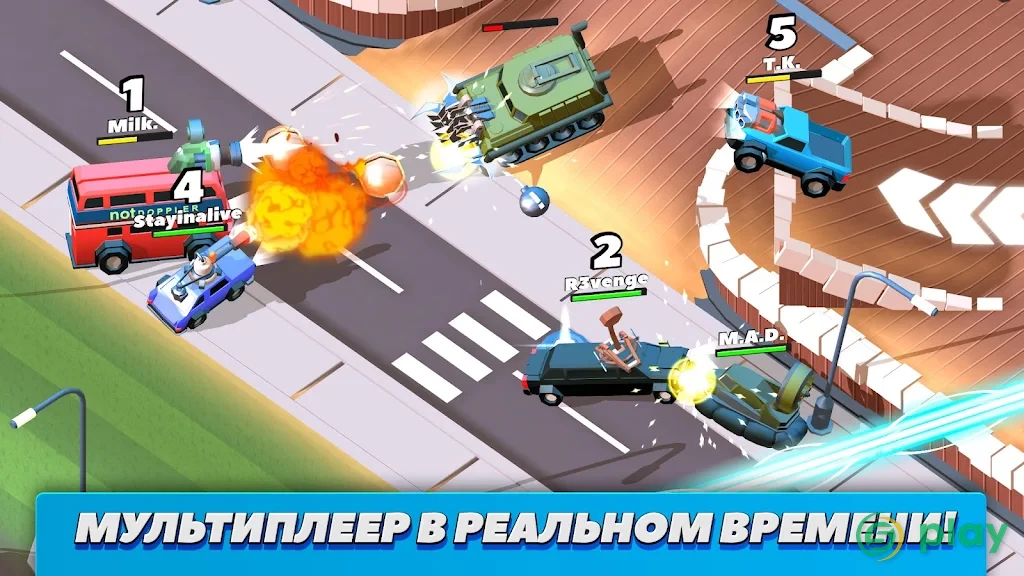 Crash of Cars — скриншот 1