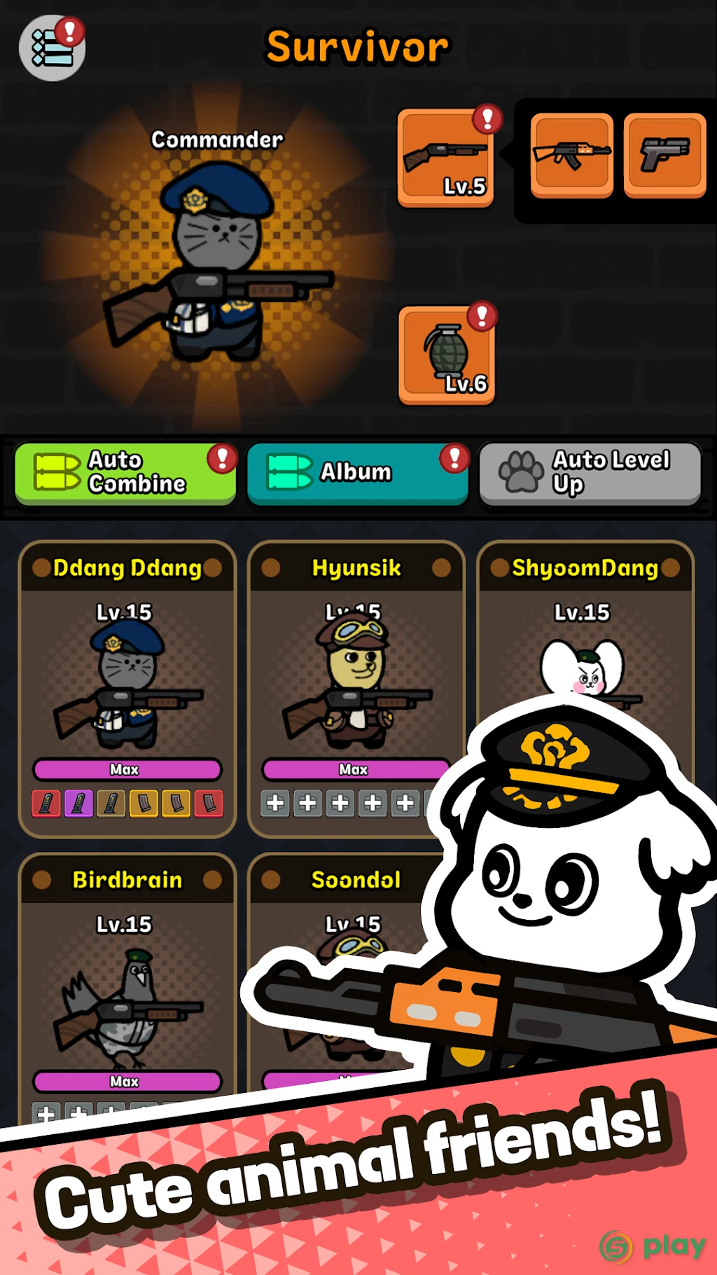 Animal Friends vs Zombies — скриншот 4