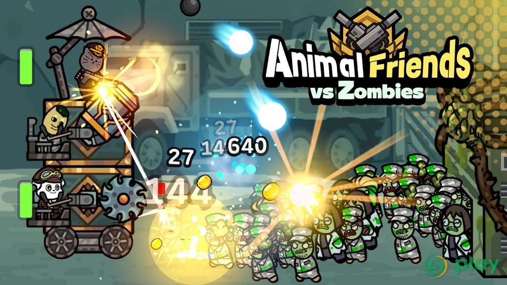 Animal Friends vs Zombies — скриншот 7