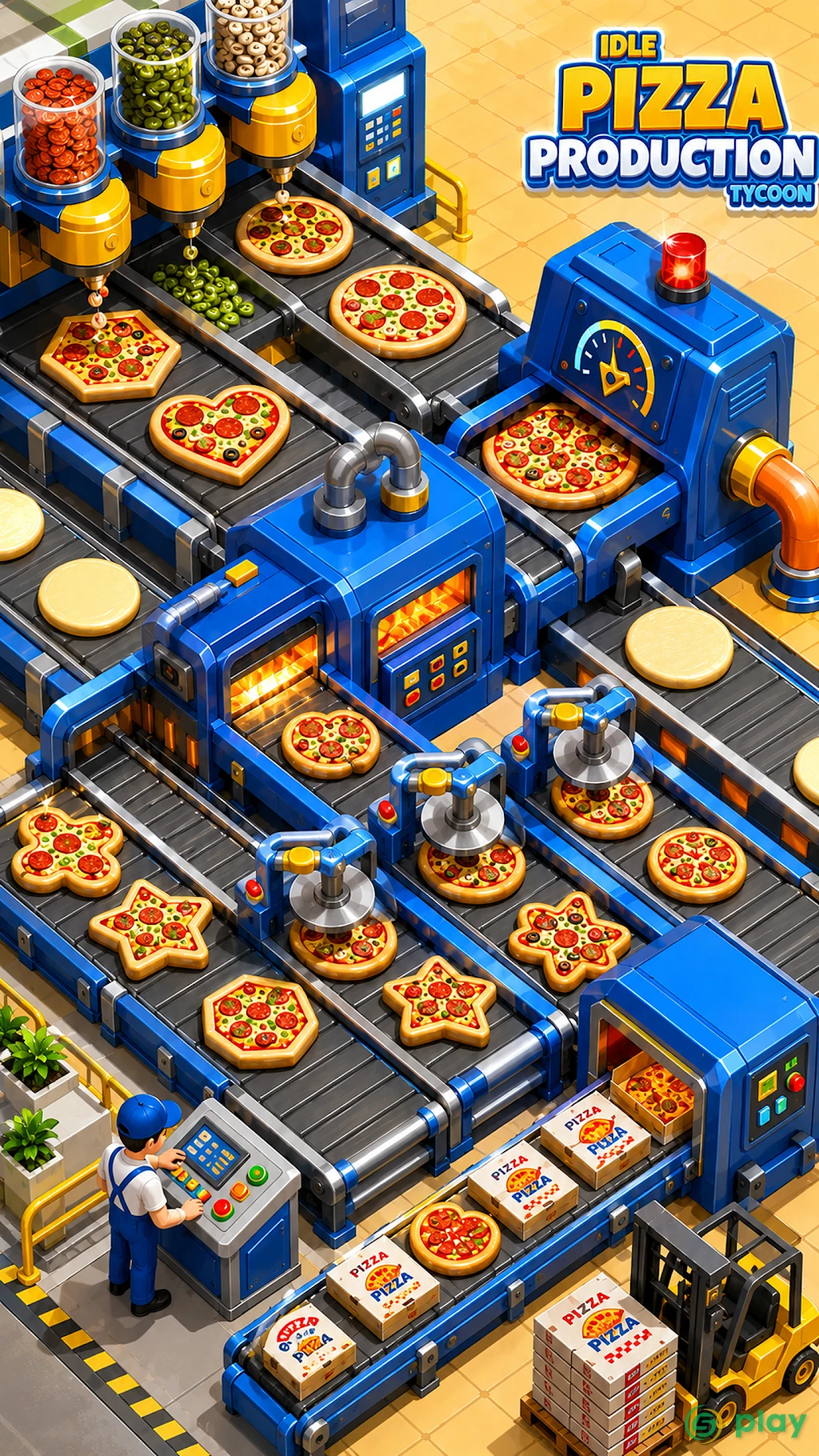 Idle Pizza Production Tycoon — скриншот 6