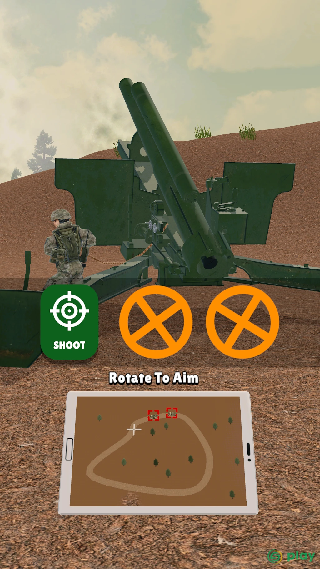 Modern Cannon Strike — скриншот 1
