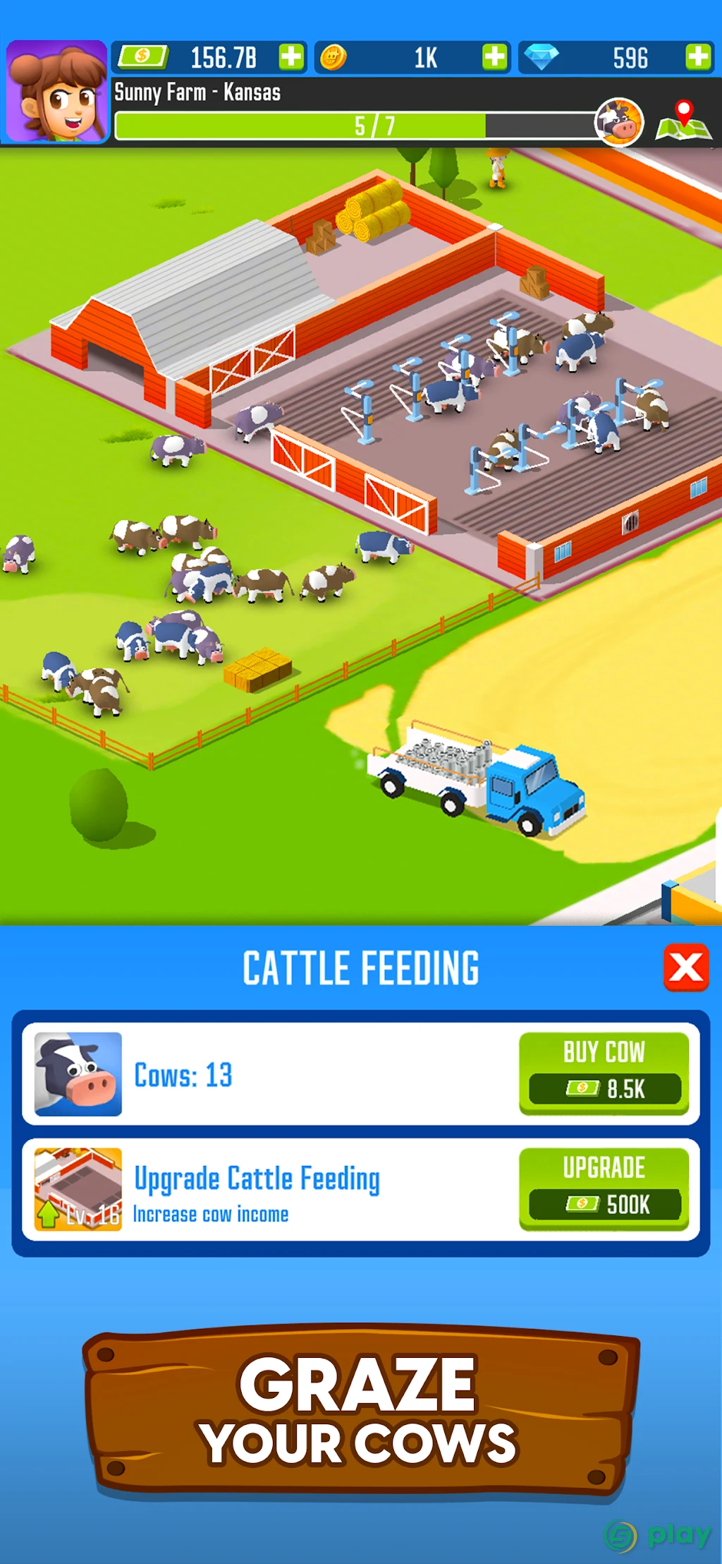 Milk Farm Tycoon — скриншот 2