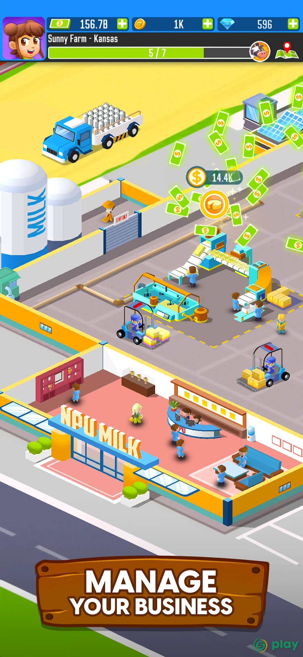 Milk Farm Tycoon — скриншот 7