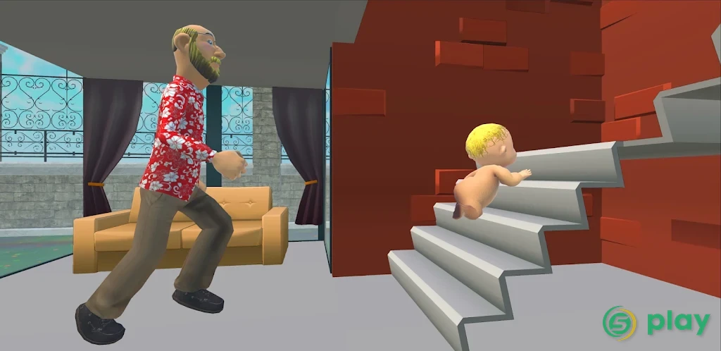 Rainbow Prank: Hide Daddy — скриншот 6
