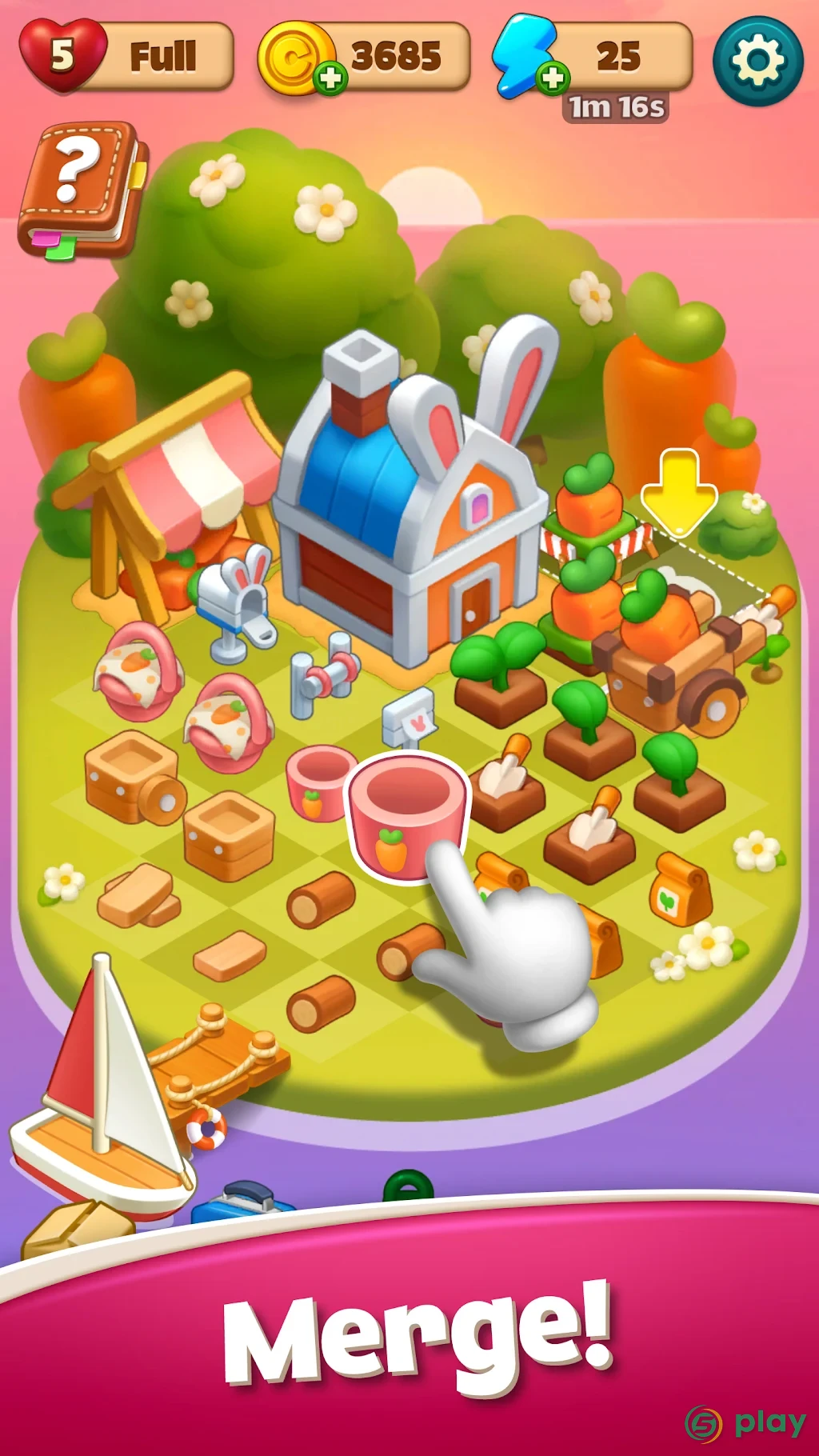 Merge & Blast: Dream Island — скриншот 2