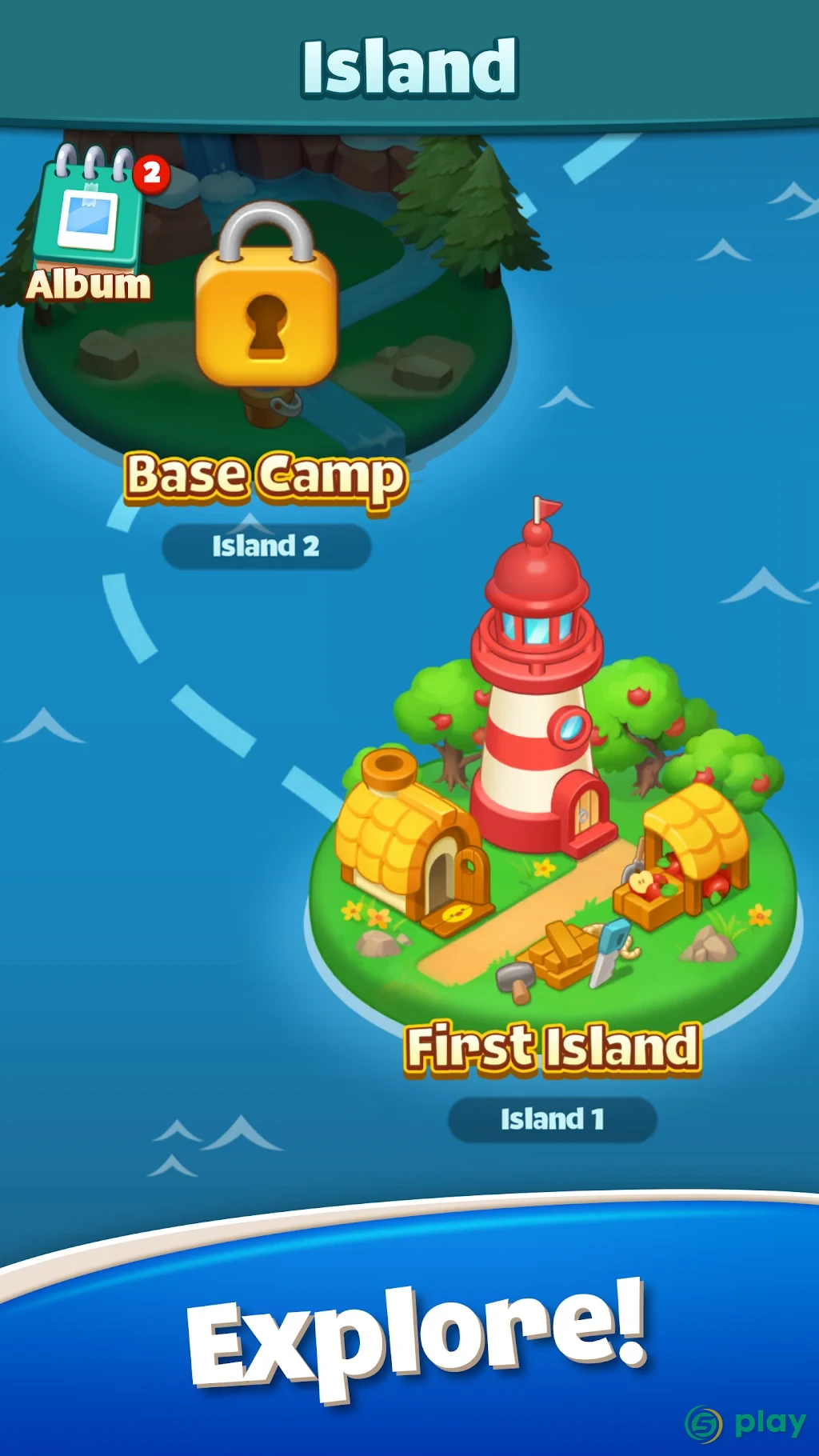 Merge & Blast: Dream Island — скриншот 3