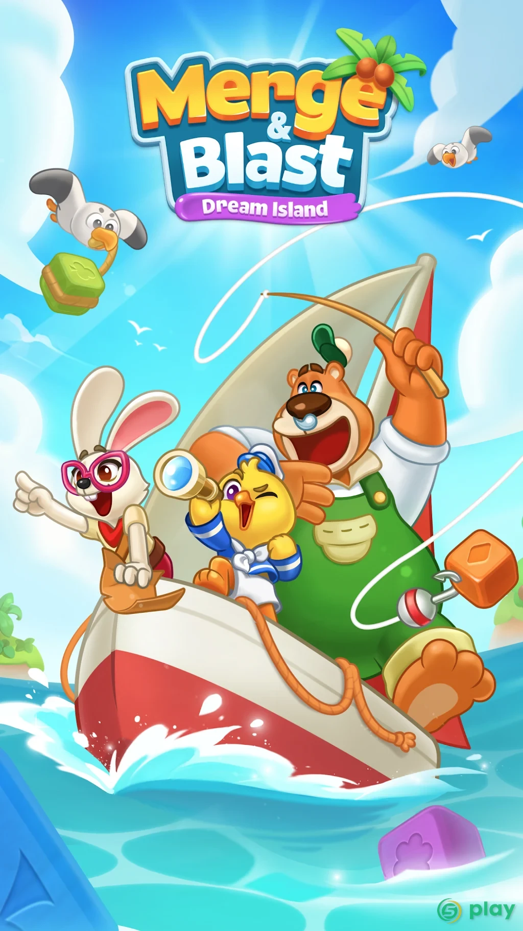 Merge & Blast: Dream Island — скриншот 6