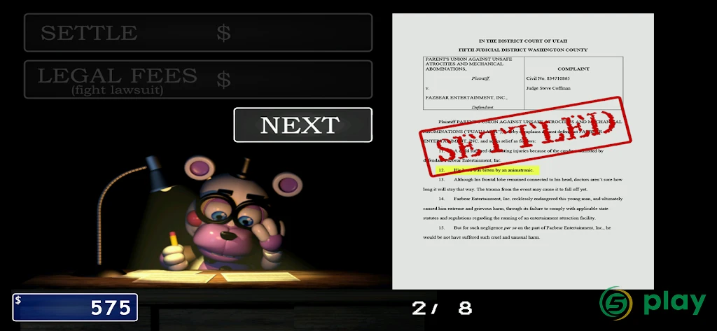 FNaF 6: Pizzeria Simulator — скриншот 7