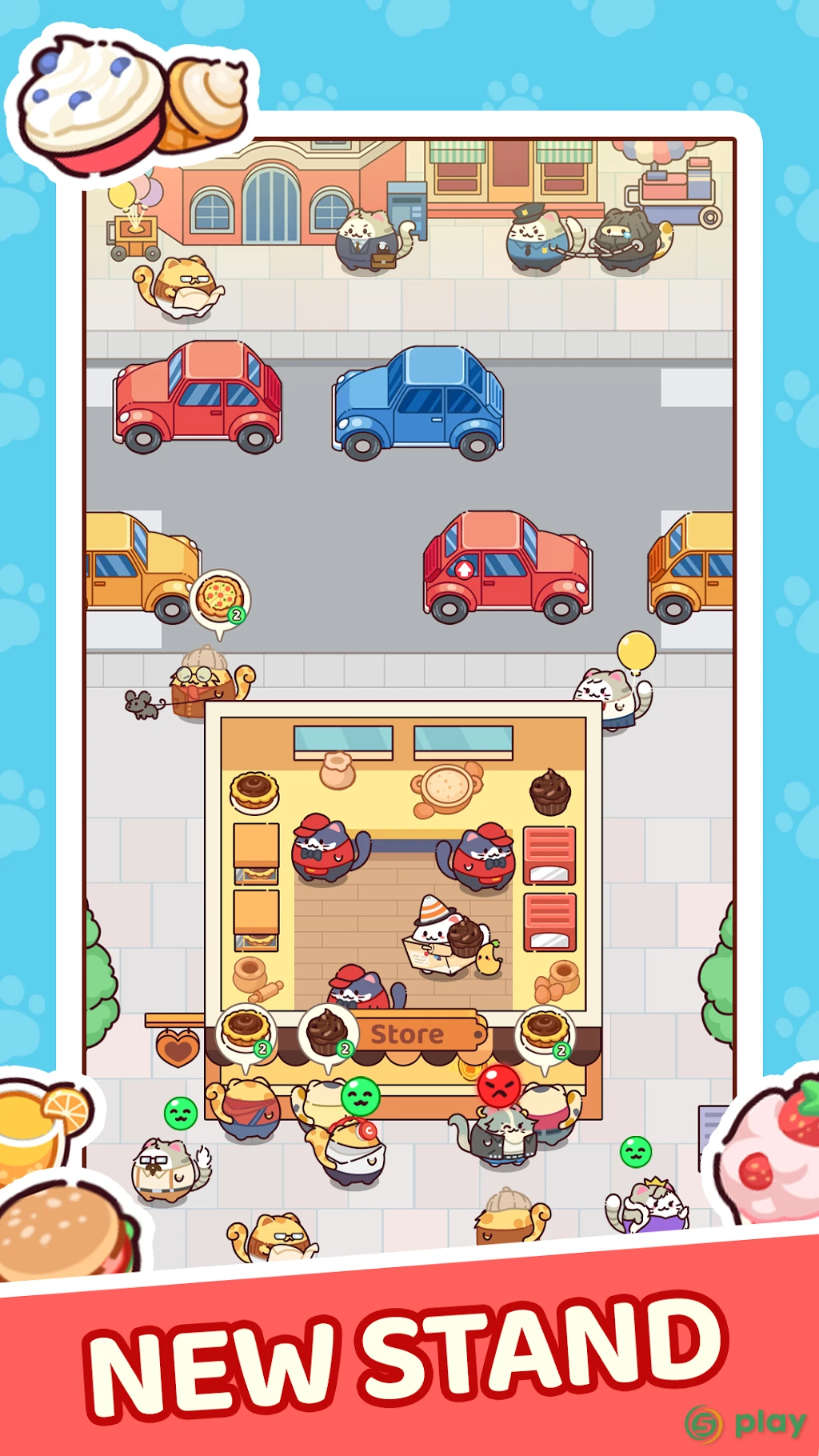 Cat Restaurant: Food Bar Story — скриншот 2